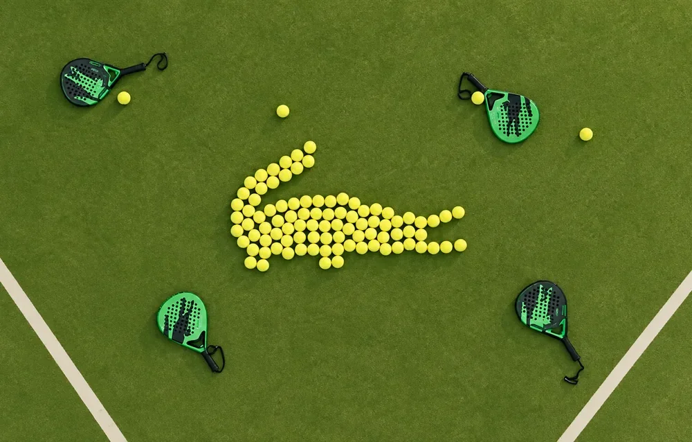 Lacoste entra oficialmente no padel com a sua primeira coleção