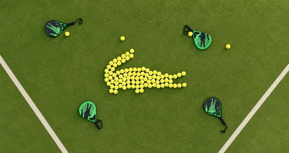 Lacoste entra oficialmente no padel com a sua primeira coleção