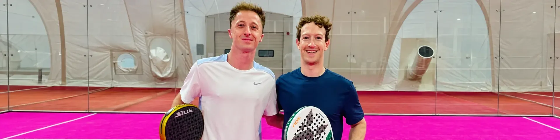 Mark Zuckerberg rende-se ao padel e já joga nos Estados Unidos