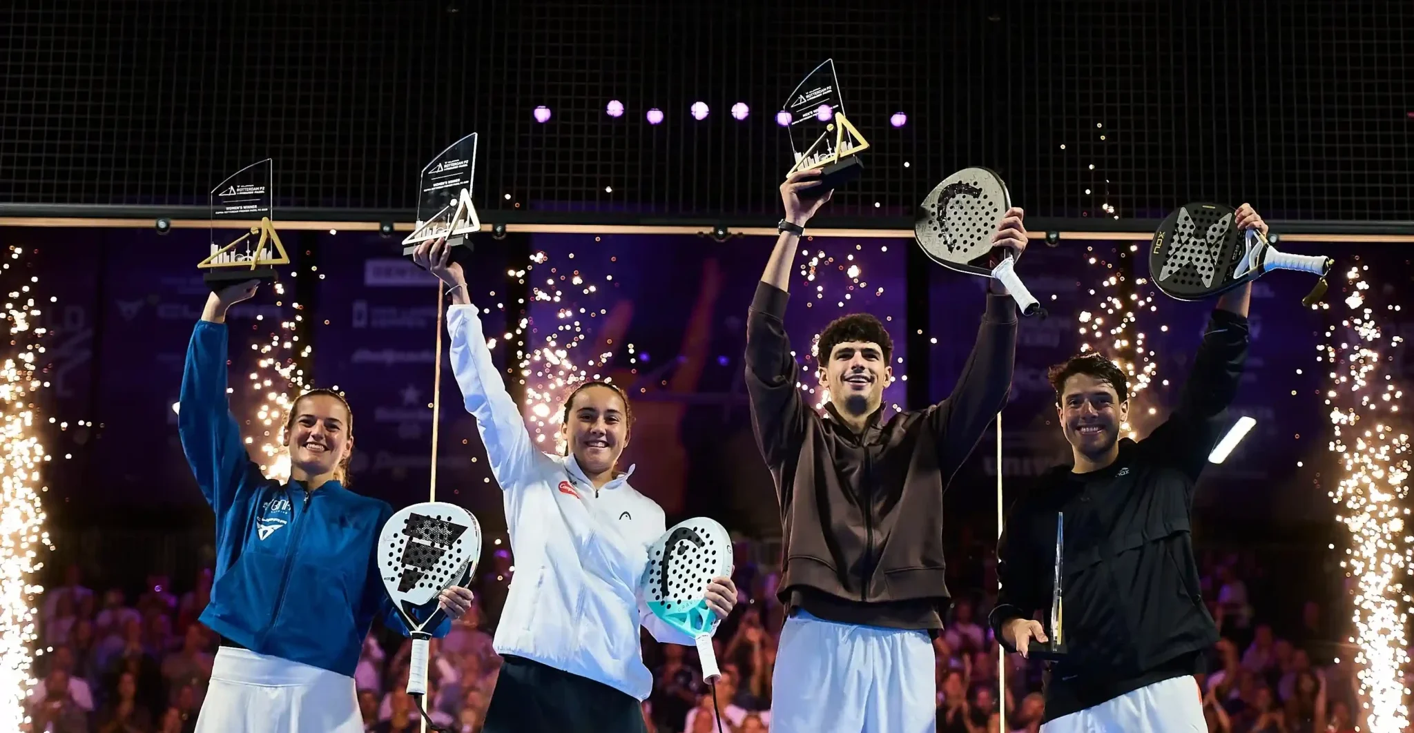 Coello/Tapia e Sánchez/Ustero repetem Paris e conquistam o Rotterdam P2