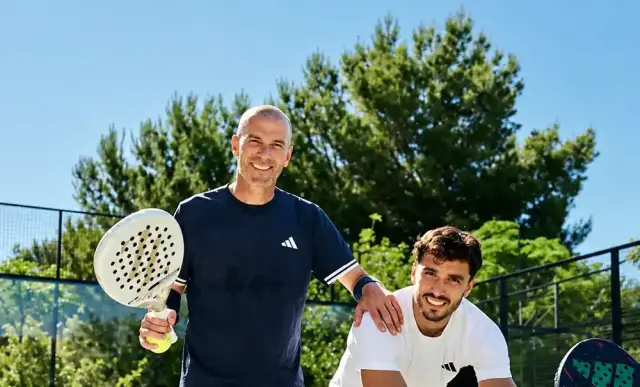 Adidas e Zidane entram juntos no padel com uma coleção exclusiva